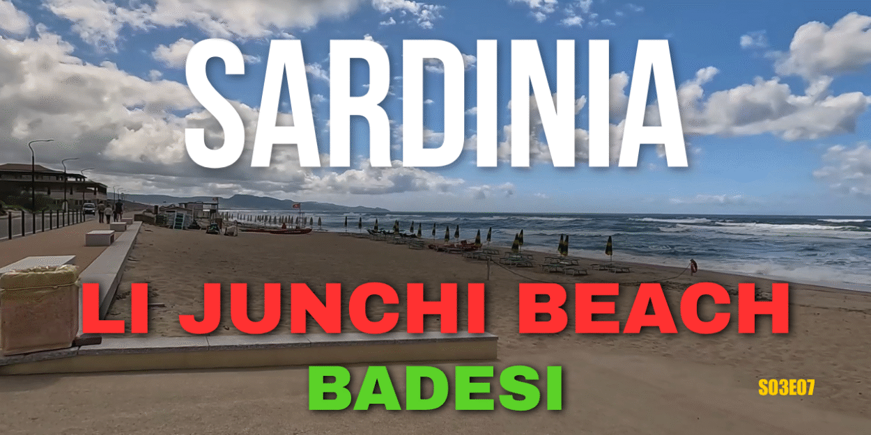 SARDINIA | BADESI to LI JUNCHI Beach | Scenic drive