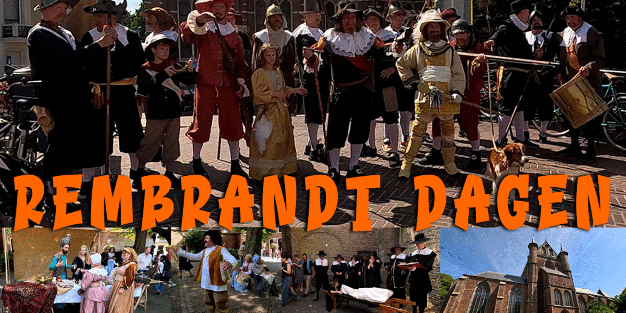 Leiden Rembrandt Dagen 2025 – Can You Spot All the Hidden Art at This Festival?