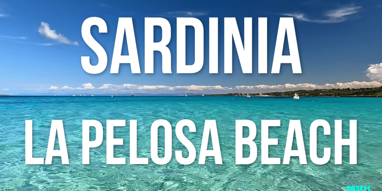 Sardinia La Pelosa Beach Christal Water